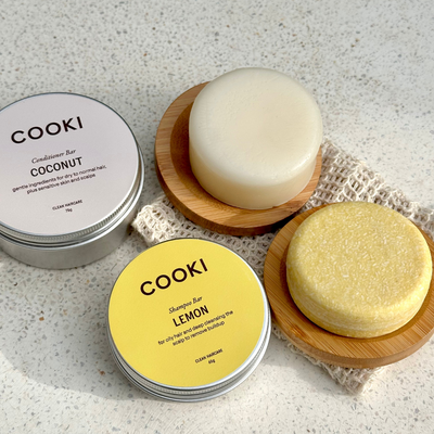 Lemon Shampoo Bar Bundle for Oily Hair (In Tins)